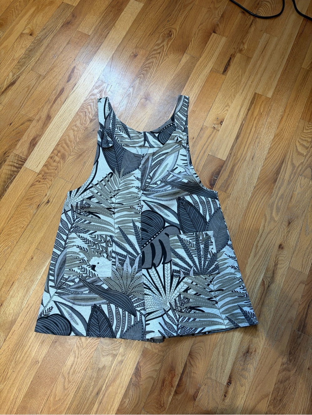 Tropical print Rompers
